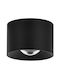 Zambelis Lights Outdoor Ceiling Spot with Integrated LED in Black Color S133