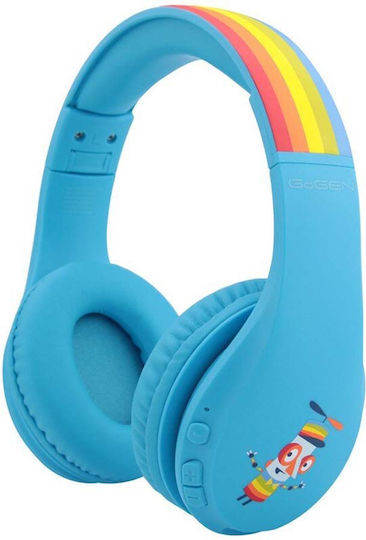 GoGEN Decko Slechyduo Wireless / Wired On Ear Headphones with 45 hours of Operation Blue
