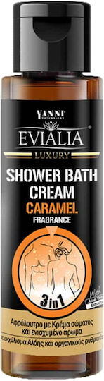 Yanni Extensions Evialia Caramel Creamy Bubble Bath with Aloe Vera & Scent Caramel 100ml