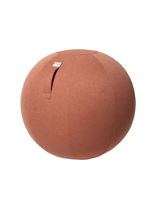 Bean Bag Stool Poof Salmon 65x65x65cm