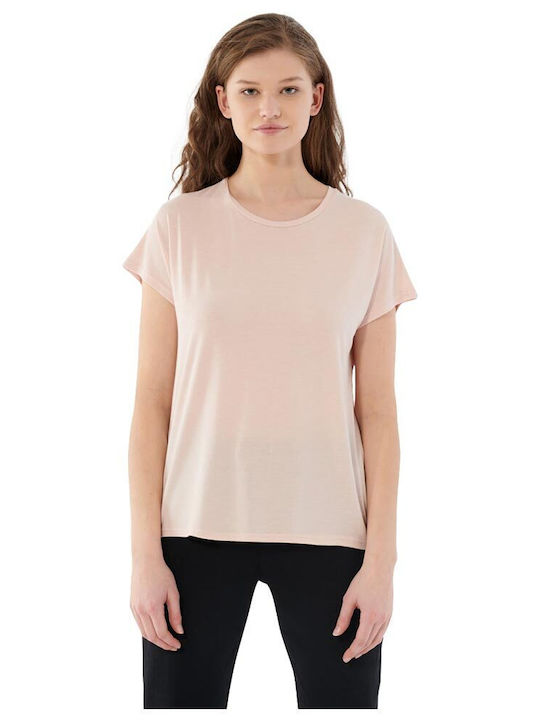 Outhorn Damen Sportlich T-shirt Rosa