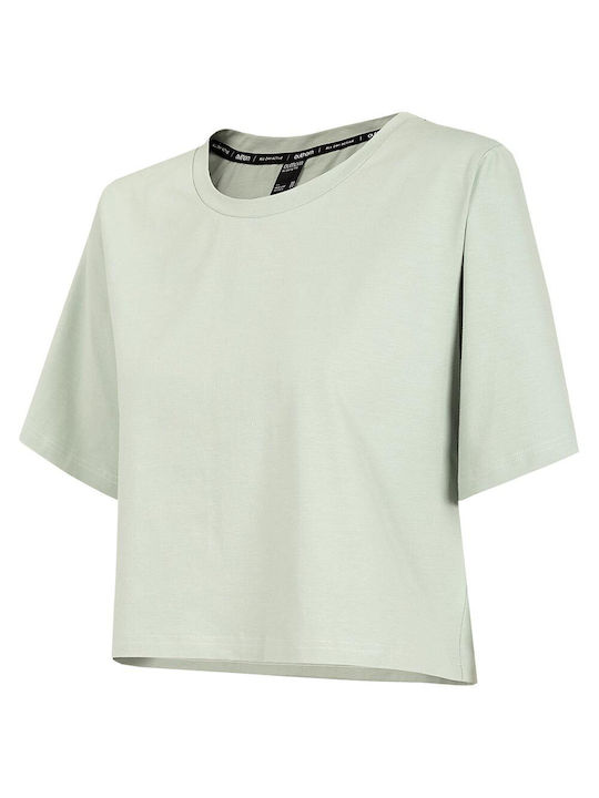 Outhorn Damen Crop T-shirt Grün