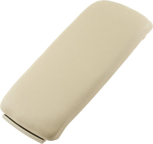 NTY Zubehör für Mittelarmlehne Beige Armlehnenabdeckung Audi A6 C5 1997-2005 in Weiß Farbe EZC-AU-071