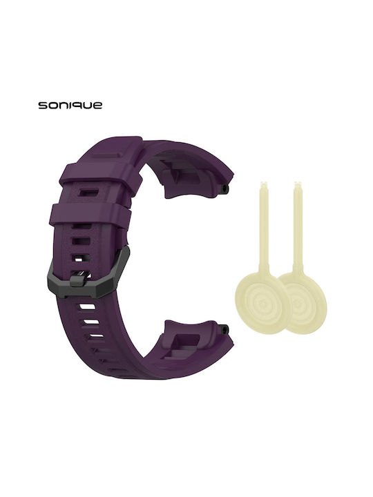 Sonique Curea Silicon Violet (Amazfit T-Rex 2) Sonique Curea Silicon Violet (Amazfit T-Rex 2)