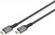 Digitus HDMI 2.1 Ultra High Speed 48Gbps 4K 120Hz HDR VRR Braided Cable HDMI Male - HDMI Male Length 1m Black