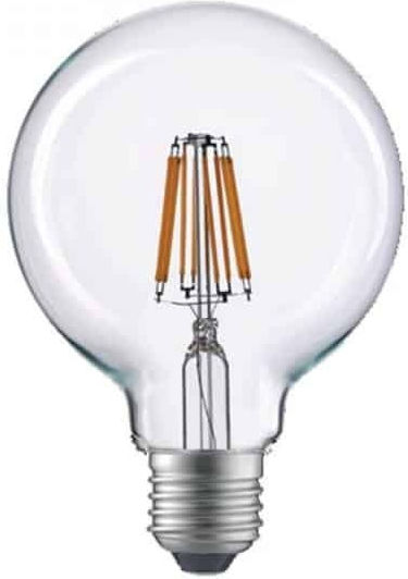 Giako Λάμπα LED 6W για Ντουί E14 και Σχήμα C37 Θερμό Λευκό 600lm Dimmable