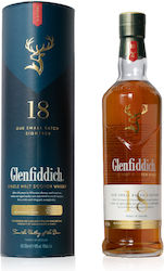 Glenfiddich Single Malt Whisky Scoțian de 18 Ani 40% 700ml