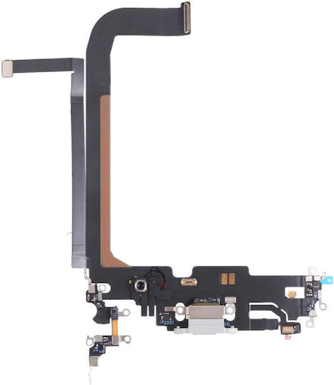 Flex Cable with Charging port in White colour for iPhone 13 Pro Max