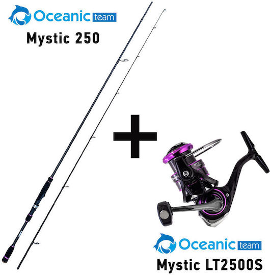 Oceanic Mystic Fishing Rod for Eging with Reel 2.50m 8-19gr