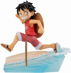 Megahouse One Piece: Monkey D. Luffy Run! Run! Run! Figure height 12cm