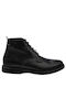 Fentini Men's Leather Boots Black