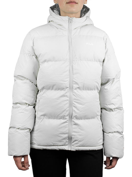 FILA Ada Puffer Jacket Μπουφάν Puffer Λευκό