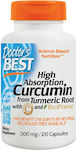 Doctor's Best High Absorption Curcumin 500mg 120 κάψουλες