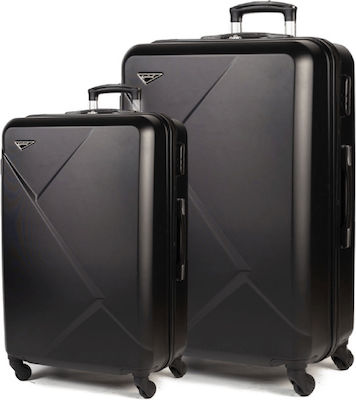 Cardinal 2011 Set of Suitcases Black Set 2pcs Μικρή/Μεσαία