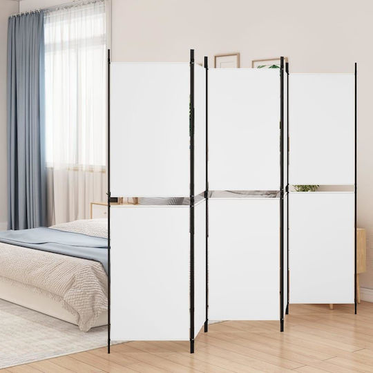 vidaXL Decorativ Paravan Tesatura cu 5 Panouri 250x180cm