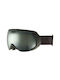 Rossignol Maverick Sonar Ski & Snowboard Goggles Kids Black with Lens in Black Color