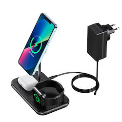 Choetech Wireless Charger (Qi Pad) 15W Blacks (T589-F)