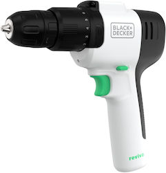 Black & Decker Reviva Șurubelniță Cu Percuție Mașină De Găurit 12V Solo