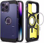 Spigen Tough Armor MagFit Plastic / Silicone Back Cover Durable Purple (iPhone 14 Pro)