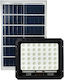 Wasserdicht Solar LED Flutlicht 300W Kaltweiß 6500K mit Fernbedienung IP66