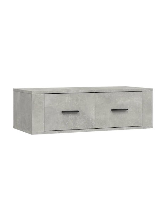 Kabinett Wand Grey Concrete 80x36x25cm