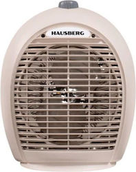 Hausberg HB-8505BEJ Fan Heater Room Floor 2000W