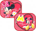 Car Side Shades with Suction Cup Minnie 45x35cm 2pcs