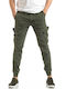 Herren Cargo-Hose Khaki Leox