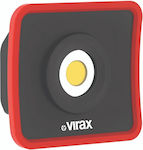 Virax Battery Jobsite Light LED IP65 with Brightness up to 1000lm