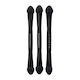 Radiant Professional Makeup Brush Set for Eye Shadow with Synthetic Bristle 211 3 Pieces