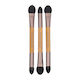 Seventeen Set with Makeup Brushes for Eye Shadow made of Synthetic Hair Bamboo Handle 3pcs