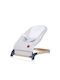 Chipolino Χειροκίνητο Relax Μωρού Noah Platinum & Wood για Παιδί έως 9kg