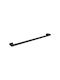 Sparke Palmia 13 Single Wall-Mounted Bathroom Rail ​80x2.4cm Black
