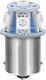 Lampa Λάμπες Αυτοκινήτου BA15S / R5W LED Μπλε 24-28V 20τμχ