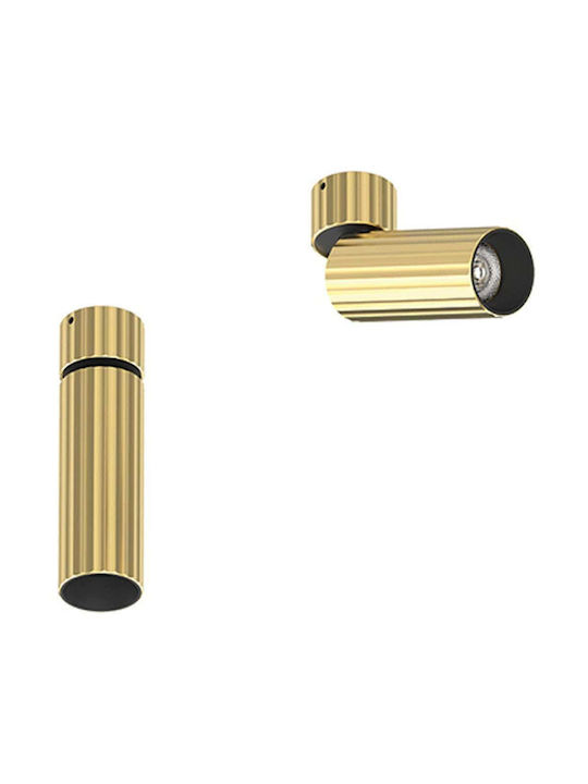 Zambelis Lights Einzel LED Spot in Gold Farbe