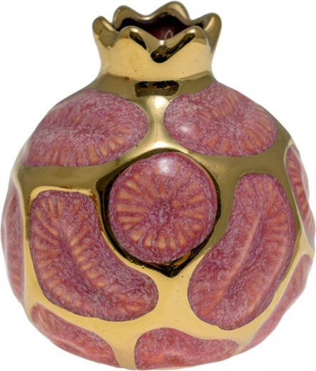 Zen Collection Decorative Pomegranate made of Ceramic Material 10x10x10cm 1pcs