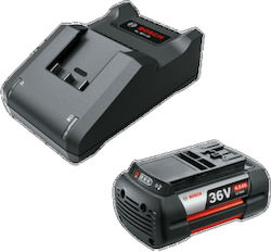 Bosch Σετ Μπαταρίας Λιθίου 36V με Φορτιστή DIY Starter Set Bosch Σετ Μπαταρίας Λιθίου 36V με Φορτιστή DIY Starter Set