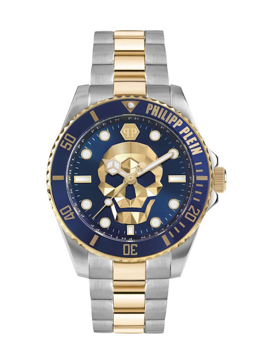 Philipp Plein The $kull Ανδρικό Ρολόι 50mm Μπατ...