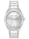 Trussardi T-big Men's Watch 41mm Battery with Silver Metal Bracelet