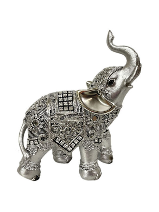 Karvounis Decorativ Elefant din Polirășină 12.5x5.5x15.5cm 1buc