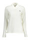 U.S. Polo Assn. Women's Polo Shirt Long Sleeve White