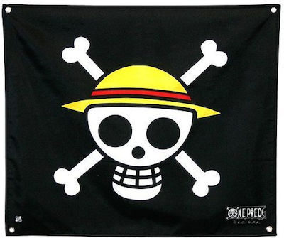 Σημαία Πολυεστερική Luffy Skull Flag 60x50cm