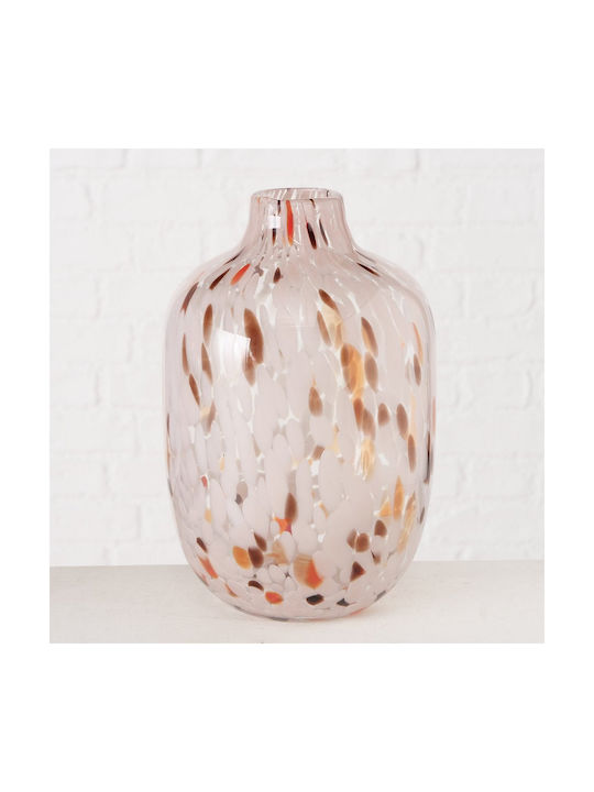 MSA Decorative Vase Umea Beige 15x15x26cm