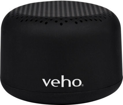 Veho M3 VSS-303-M3-B Ηχείο Bluetooth 3W με Διάρκεια Μπαταρίας έως 12 ώρες Μαύρο