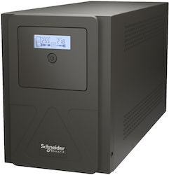 Schneider Electric Easy UPS Line-Interactive 2000VA 1400W with 6 IEC Power Plugs