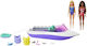 Barbie Mermaid Power Dolls & Boat Playset Set for 3++ Years