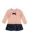 Kinderkleid Langärmelig Rosa