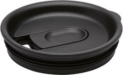Hydro Flask Closeable Press-In Lid Spare Lid for Thermos 473ml / 650ml made of Plastic Black