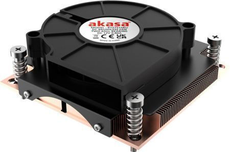 Akasa AK-CC7401BP01 Ψύκτρα Επεξεργαστή Low Profile για Socket 1200/115x/1700