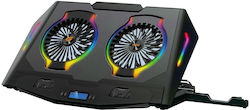 Conceptronic Ergo Cooling Pad με 2 Ανεμιστήρες και Φωτισμό Conceptronic Ergo Cooling Pad με 2 Ανεμιστήρες και Φωτισμό